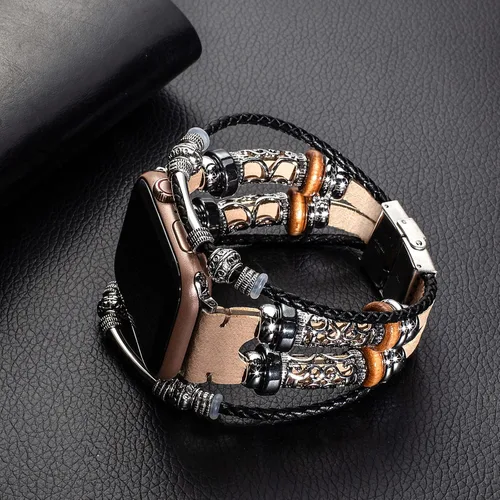 Vista 2 de Compatible con Apple Watch Band de 1.811 in 1.772 in 1.732 in 1.654 in 1.614 in 1.575 in 1.496 in 1.929 in, iWatch Series