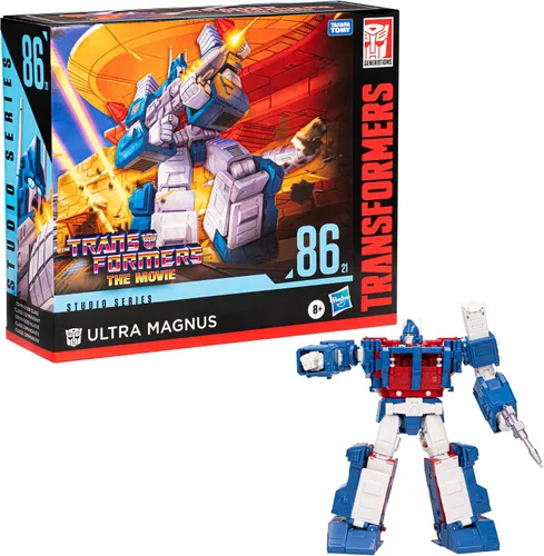 Vista 17 de Transformers Toys Studio Series Commander The Movie 86-21 Ultra Magnus Juguete, 9.5 pulgadas, Figura de acción para niños y niñas de 8 años