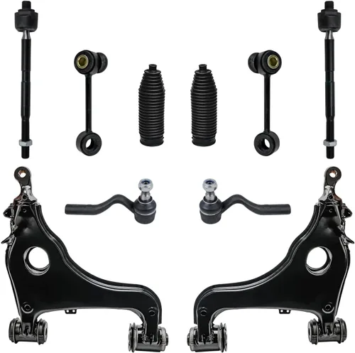 Vista 73 de Detroit Axle - Kit de suspensión frontal de 10 piezas para Dodge Avenger 2008-2014, Chrysler Sebring 2007-2010, 2 brazos de control inferiores, 2