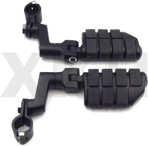 Vista 2 de Abrazaderas de carretera de 1.25" Estriberas de pie grandes compatibles con TRIUMPH ROCKET 3 2300CC [B00YWC7QPE]