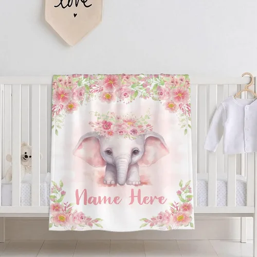 Vista 5 de Manta personalizada con nombre, suave, acogedora y ligera, con nombre para sofá o cama, regalo personalizado, unisex, tamaño XS, 40 x 30 pulgadas