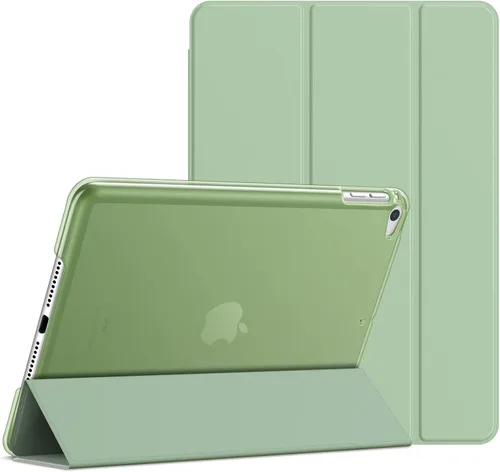 Vista 7 de JETech Funda para iPad mini 5 (modelo 2019 5ª generación), cubierta inteligente con apagado automático/encendido (negro)