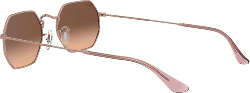 Vista 5 de Ray-Ban Rb3556n Octagonal Flat Lens Sunglasses