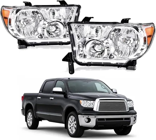 Vista 15 de CROSSDESIGN Conjunto de faros LED, carcasa negra con lente transparente