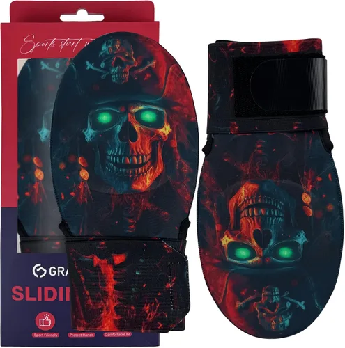 Vista 14 de Gracfulcub Guante deslizante de béisbol, guante deslizante de béisbol y softbol, diseño ergonómico que protege los dedos (gesto de bandera)