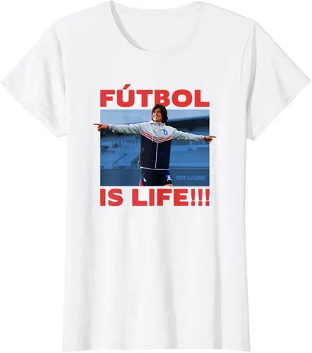 Vista 14 de Ted Lasso Dani Rojas Futbol is Life - Camiseta talla S Negro