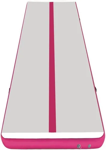 Vista 3 de 86 York Colchoneta inflable de gimnasia de 10, 13, 16 y 20 pies, con bomba para gimnasio, hogar, yoga, entrenamiento, niños, deporte, taekwondo/juego