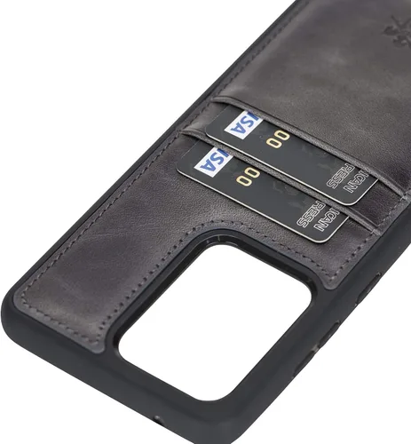 Vista 96 de Venito Capri - Funda de piel tipo cartera compatible con Samsung Galaxy Note 9 (6.4 pulgadas), extra segura, con bloqueo RFID y cubierta trasera