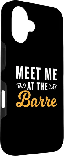 Vista 3 de Ballet Meet Me at The Barre for Ballerina Trainer Dancing Case for iPhone 16