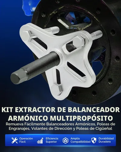 Vista 2 de Kit de extractor de equilibrador armónico de Orion Motor Tech, juego de 49 piezas de herramienta instaladora de extractor de polea de dirección
