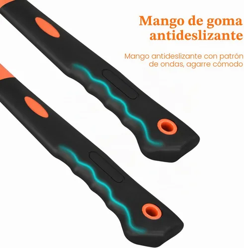 Vista 7 de Martillo de garra de uso general de fibra de vidrio recta de 8/16/24oz