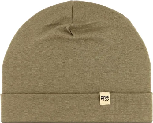 Vista 35 de Minus33 Merino Wool - Gorro de lana con cresta Gris ceniza