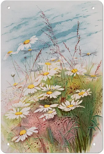 Vista 16 de Letrero de metal de mariposa de aluminio con diseño de niña y mariposa, póster de metal vintage de 8 x 12 pulgadas, letrero de pintura para Chica