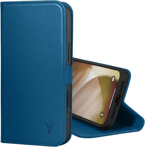 Vista 13 de TORRO Funda de cuero compatible con iPhone 17 de 6.3 pulgadas 2025, funda de piel prémium con función atril y ranuras para tarjetas