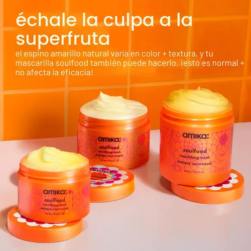 Vista 7 de amika soulfood mascarilla nutritiva