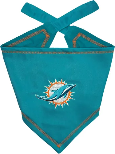 Vista 26 de Pets First NFL Buffalo Bills Banda Anudable para Mascotas, Pequeño/Mediano. Bandana, Bufanda y Babero para Perro y Gato. La Bandana Definitiva