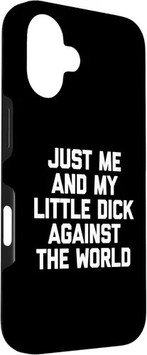 Vista 3 de Just Me & My Little Dick Against The World - Carcasa para iPhone 16 de Funny Guys Men