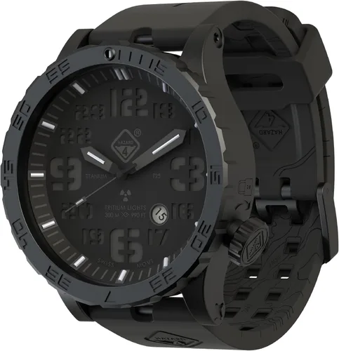 Vista 18 de HAZARD 4 Heavy Water Diver™ : Titanium Tritium Dive-Watch
