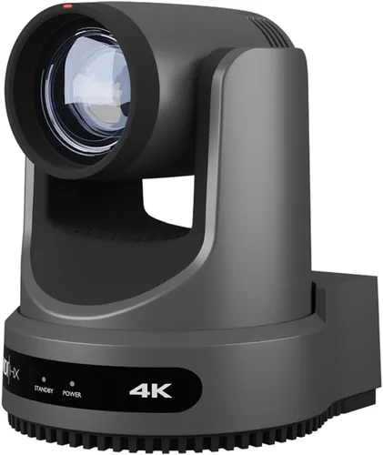 Vista 4 de PTZOptics Move 4K 12X Cámara de Zoom Óptico - Gris (Gris)
