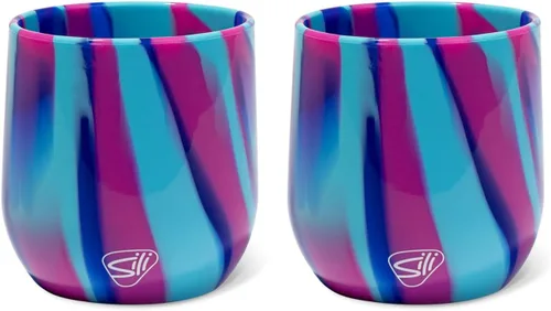 Vista 17 de Silipint - Copa de vino de silicona sin tallo de 12 onzas - Libre de BPA, irrompible, no tóxica, apta para lavavajillas, copa de vino irrompible