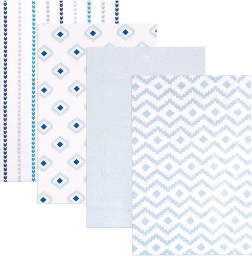 Vista 57 de Hudson Baby Mantas receptoras unisex de franela de algodón para bebé, avión, talla única