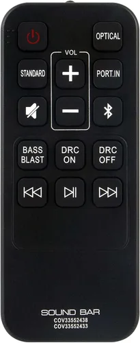 Vista 4 de COV33552438 Reemplazo remoto para LG Sound Bar SK1