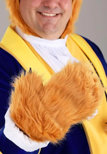 Vista 5 de Beauty and the Beast - Disfraz de bestia de talla grande para hombre