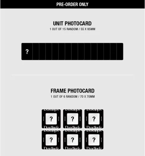 Vista 6 de JYP Ent. XDINARY HEROES DEADLOCK 3er mini álbum (STANDARD A + B - 2 Ver Set.) K-POP SELLADO