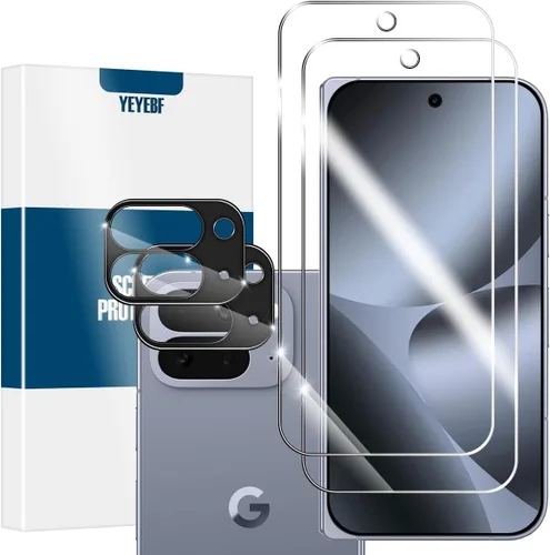 Vista 9 de Protector de pantalla para Google Pixel 6 5G + protectores de lente de cámara, [2+2 unidades] Protector de pantalla de vidrio templado de cobertura