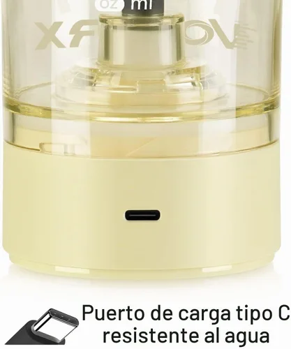Vista 4 de VOLTRX Botella Batidora Eléctrica Premium de Proteínas, Hecha con Tritan - Libre de BPA - Vaso Batidor Portátil Vortex de 24 oz/Vasos Batidores