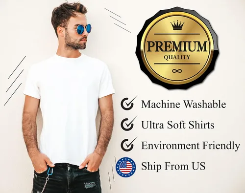 Vista 4 de Camiseta vintage con citas de personajes estilo casual unisex cuello redondo regalo para hombres y mujeres