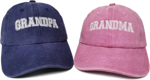Vista 21 de Sombreros bordados para tío tía, abuelo, abuela, mamá, mini