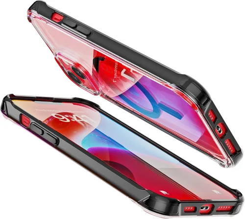 Vista 5 de Phone REBEL - Funda transparente para iPhone 14 Plus [Crystal Series Gen-4] Compatible con MagSafe Resistente, Antiarañazos, Sin Amarilleo