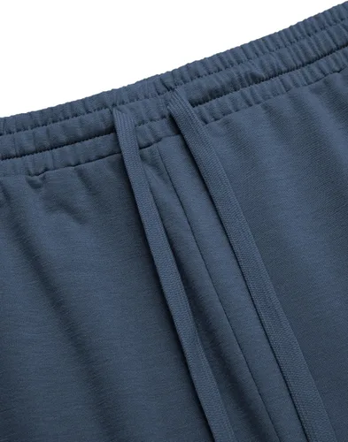 Vista 3 de COOFANDY Pantalones cortos de entrenamiento para hombre de 7 pulgadas, paquete de 2 pantalones cortos atléticos, ajuste muscular, culturismo