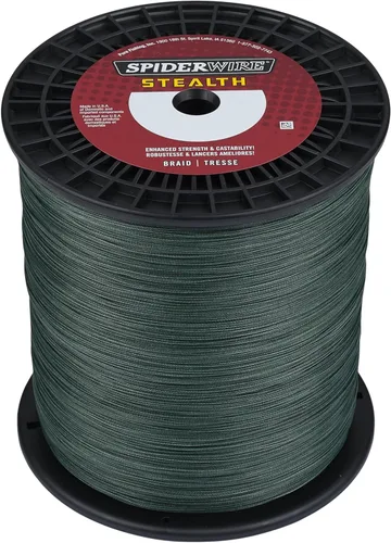 Vista 17 de Spiderwire Stealth Braid 3000 Yardas