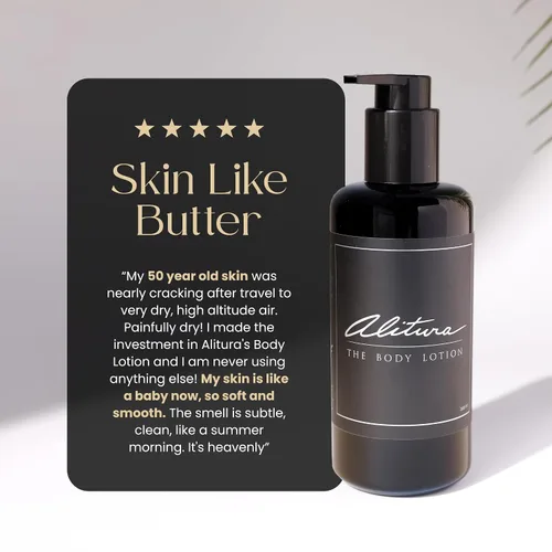Vista 7 de Alitura Naturals Organic Face & Body Lotion - Crema hidratante antienvejecimiento con aceite de oliva y mantequilla de acai - Crema hidratante