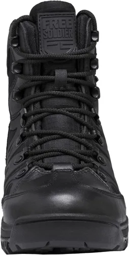 Vista 2 de FREE SOLDIER Mens Tactical Waterproof Lightweight Hiking Boots Military Combat Boots Work Boots