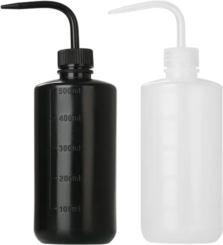 Vista 24 de 2 Botellas de Lavado de Tatuajes 150ml 5oz Chorro de Agua para Riego de Suculentas, Enjuague de Seguridad, Limpieza Médica - Negro y Azul