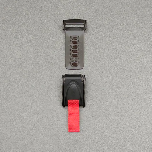 Vista 3 de Kit de hebilla de liberación rápida para casco de motocicleta, adaptador de correa de barbilla para casco de acero inoxidable, clip de casco