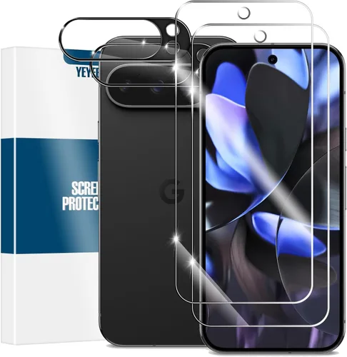 Vista 11 de Protector de pantalla para Google Pixel 6 5G + protectores de lente de cámara, [2+2 unidades] Protector de pantalla de vidrio templado de cobertura