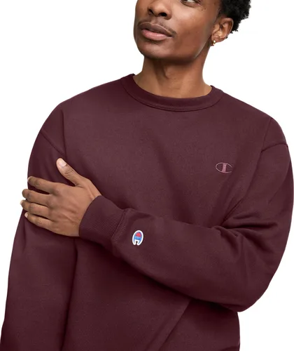 Vista 13 de Champion Sudadera de forro polar de peso medio con cuello redondo para hombre (regular o grande y alto)