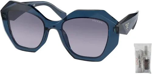 Vista 2 de Prada PR16WS Irregular Sunglasses for Women BUNDLE with Designer iWear Complimentary Eyewear Kit