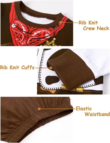 Vista 5 de Pijama pirata de A&J Design para niños pequeños