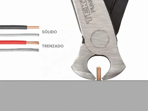 Vista 5 de TEKTON Mini Alicates de Corte de Extremos PMN64001
