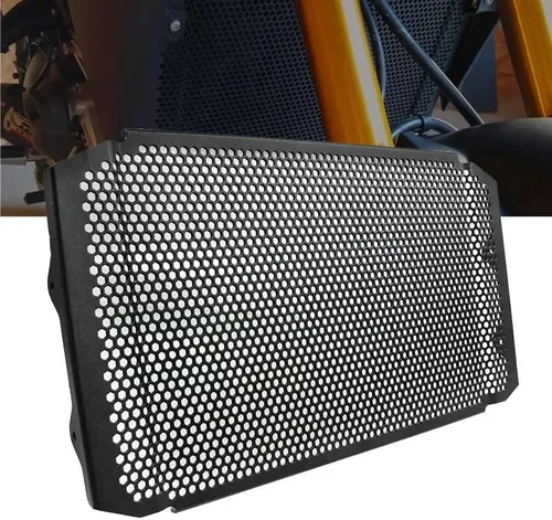 Vista 2 de Radiators Guard Motorcycle Radiator Cover Grille Guard Cover for YA&MAHA MT09 FZ09 XSR900 2016 2017 2018 MT-09 FZ-09 MT 09