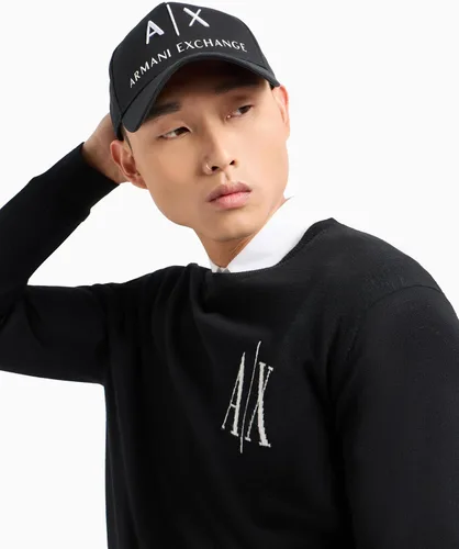Vista 5 de A X ARMANI EXCHANGE - Gorra con logotipo para hombre