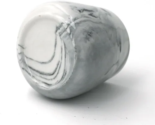 Vista 4 de Vaso de cerámica para cepillo de dientes, pasta de dientes, bolígrafos, soporte para brochas de maquillaje
