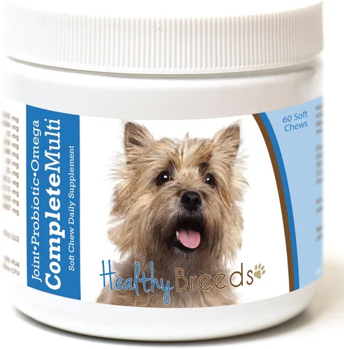 Vista 52 de Healthy Breeds Affenpinscher todo en uno multivitamínico suave masticable 60