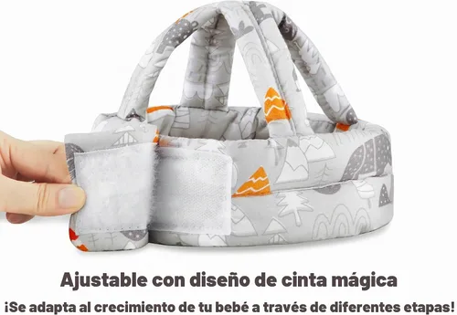 Vista 2 de PandaEar - Casco de bebé para gatear y caminar, protector de cabeza