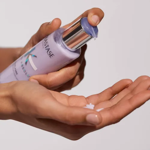 Vista 9 de KERASTASE Blond Absolu Cicaplasme - Suero para el cabello protector contra el calor, para cabello aclarado, resaltado y gris, fortalece y nutre